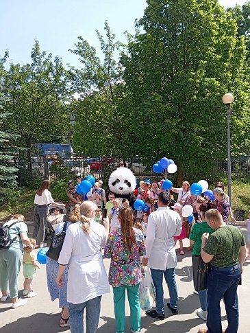 Московская дирекция приняла участие в мероприятии в ГБУЗ МО «Видновская клиническая больница» к Дню защиты детей, новости, пресс-релизы, статьи, «СОГАЗ-Мед», омс